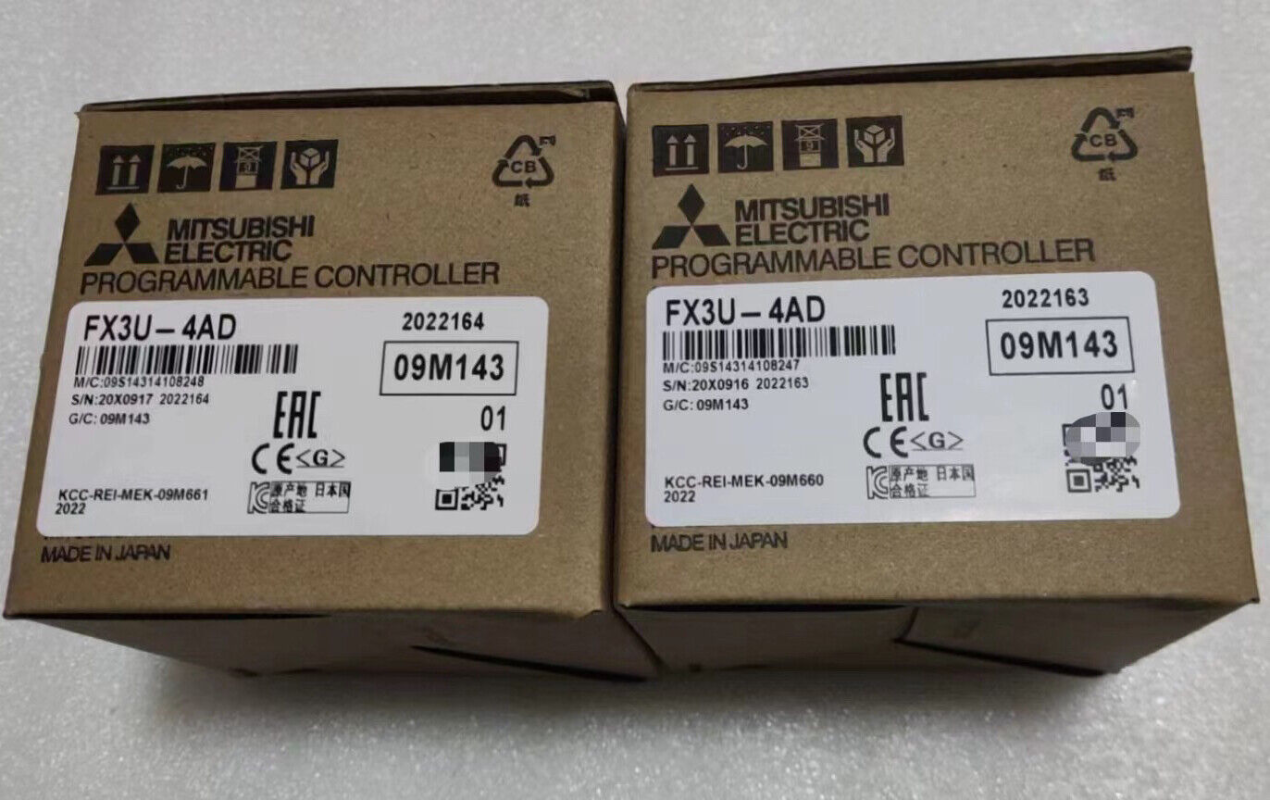 1pcs Mitsubishi PLC Module FX3U-4AD