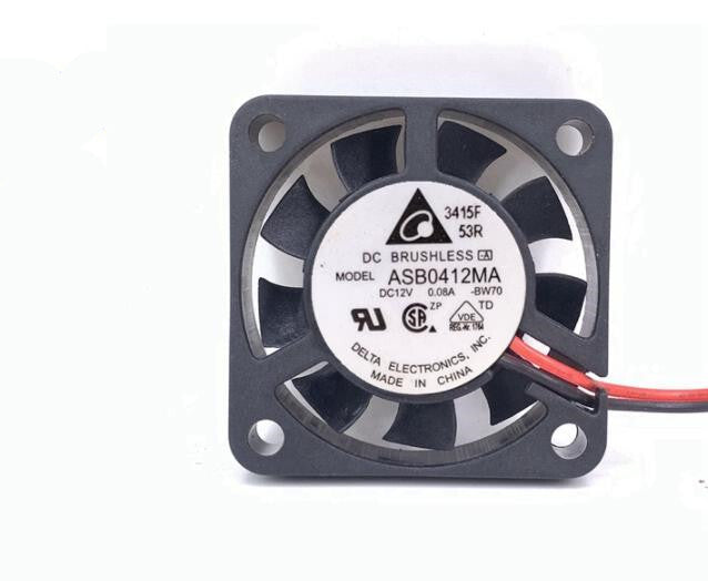 1Pc   Delta 4010 ASB0412MA 12V 0.08A 4CM Switch Heat Dissipation Fan