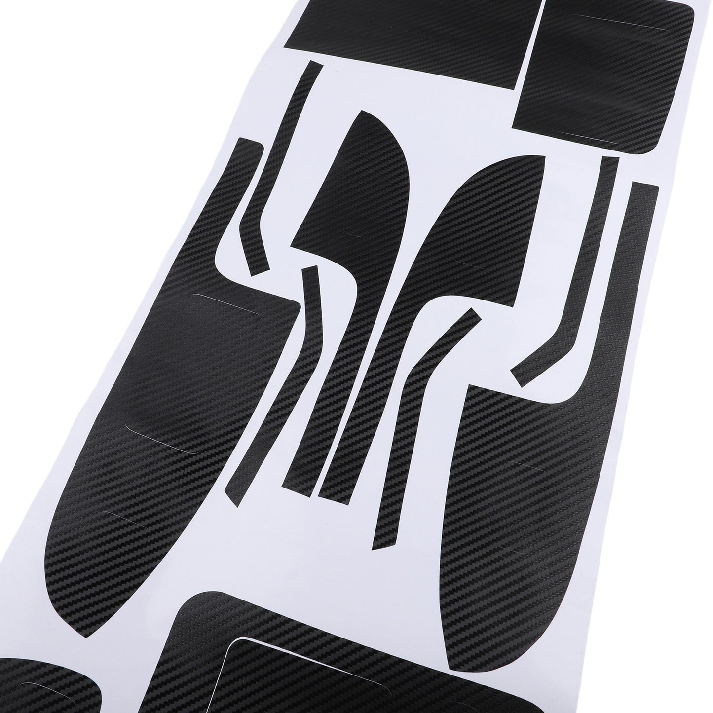 Vinyl Interior Sticker Black Car Carbon Fiber Center For Honda Accord 7th