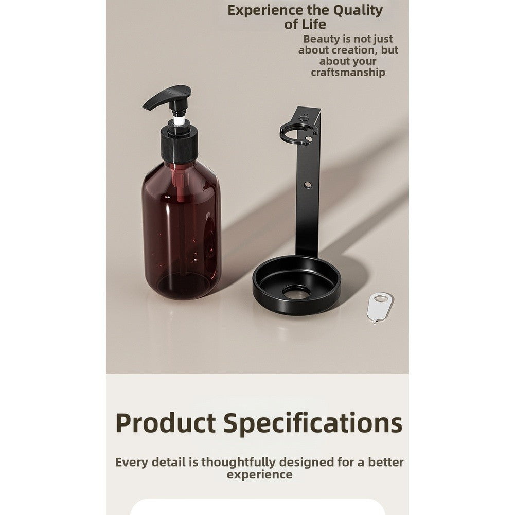 304 Stainless Steel Soap Dispenser with Lock Wall Mounted for Multiple Liquids