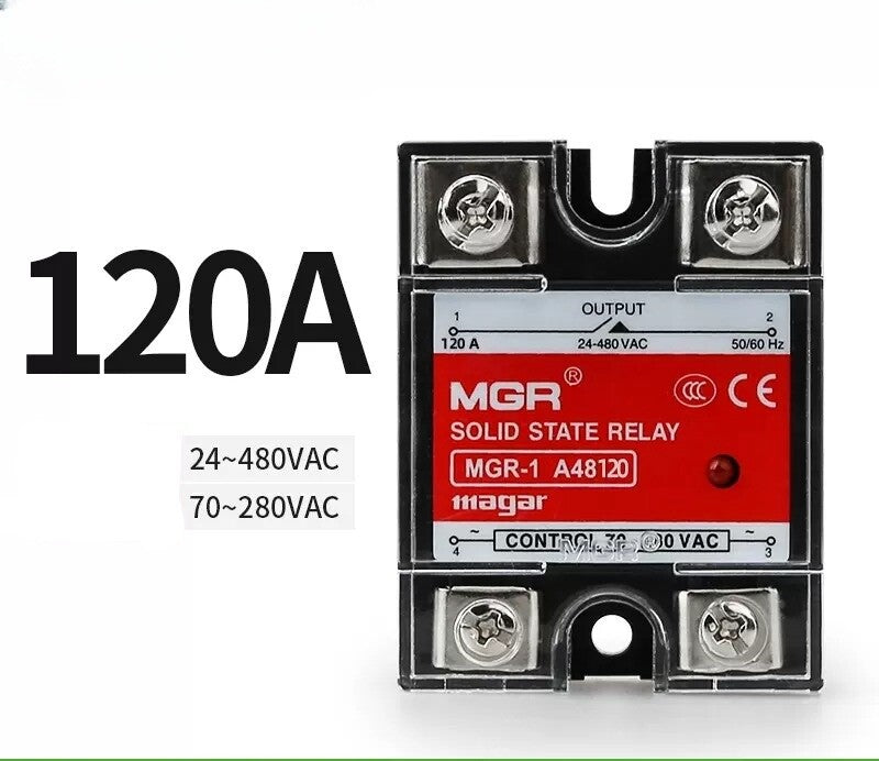 MGR Solid State Relay MGR-1 A4860 A4880 A48100 A48120 A48150 150A  One/piece
