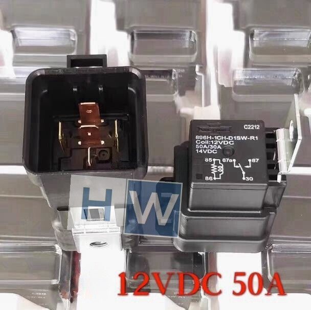 2Pcs  SONG-CHUAN 896H-1CH-D1SW-R1 12VDC 50A 5-pin Automotive Relay