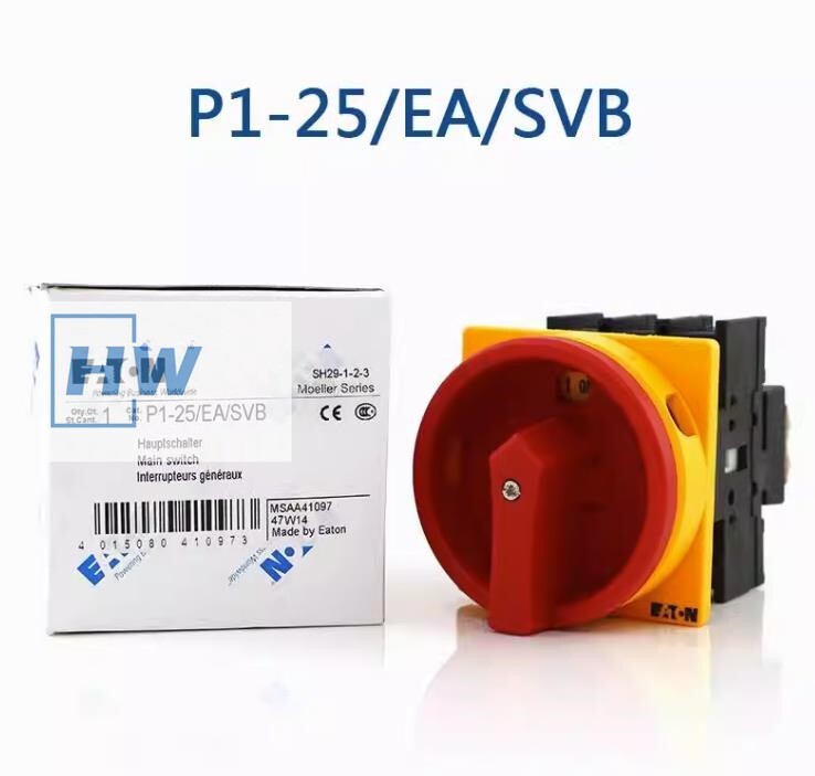 1pc   P1-25/EA/SVB load isolation switch 25A panel installation
