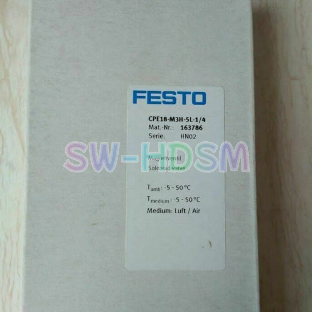 1PCS   Festo CPE18-M3H-5L-1/4 Solenoid Valve Freight Free