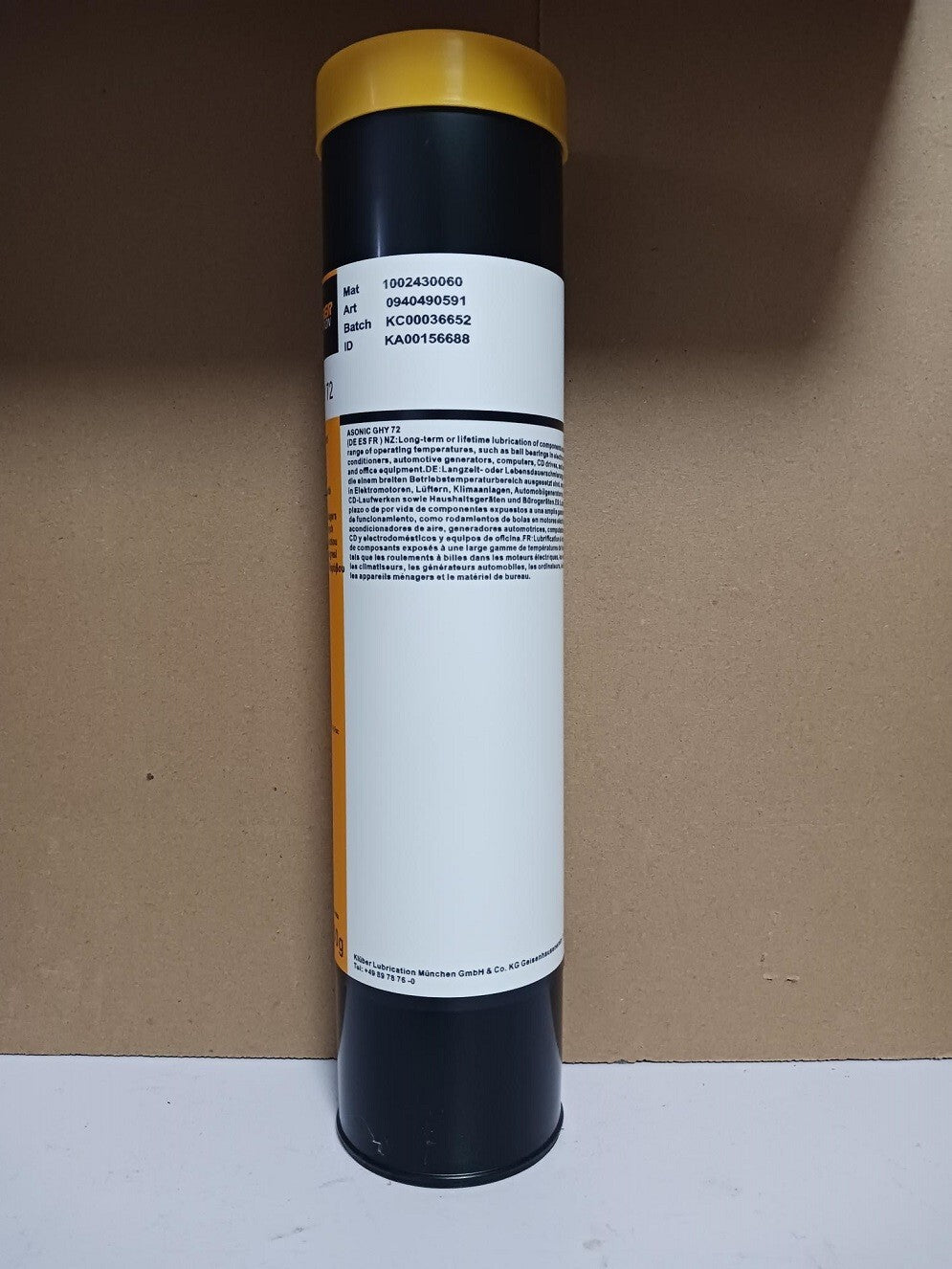 KLUBER Lubrication ASONIC GHY 72 Grease 400g (14.1 oz)  free ship