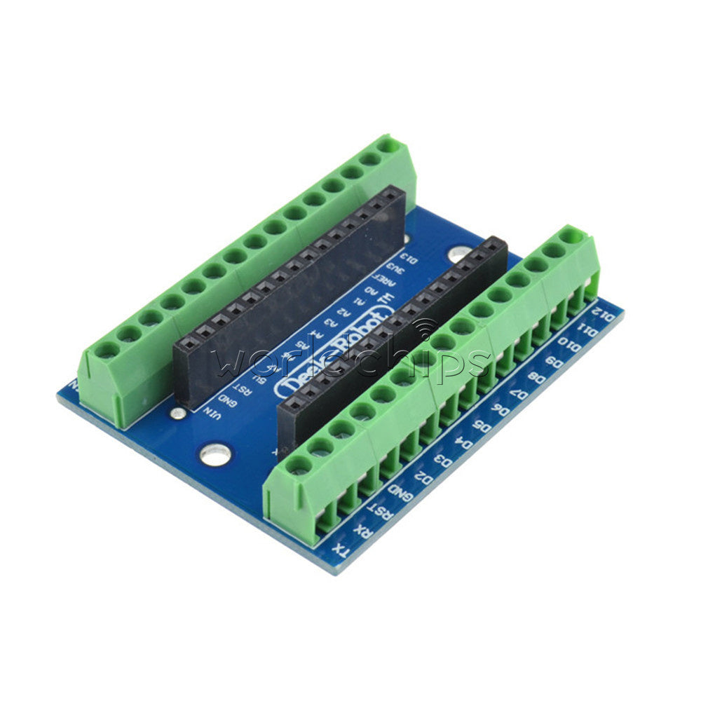 Terminal Adapter + Mini USB Nano V3.0 ATmega328 5V 16M Micro-controller Board