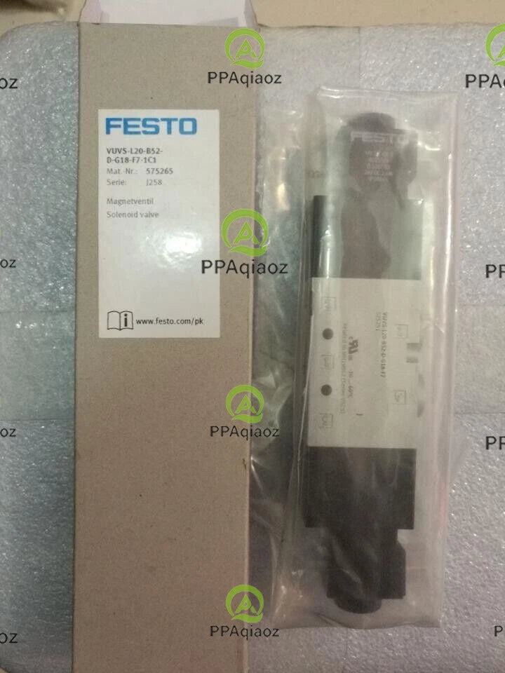 1PC  FESTO VUVS-L20-B52-D-G18-F7-1C1 575265 Solenoid Valve Free Shipping