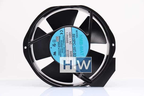 1PC 5915PC-10T-B30 100VAC NMB-MAT 172*150*38 Aluminum Frame Axial Flow Fan