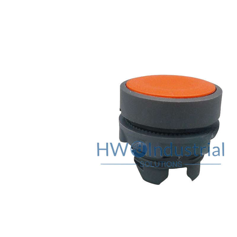 2PC ZB5AA4C ZB5-AA4C Flat Head Button Head Red 22mm Self Resetting