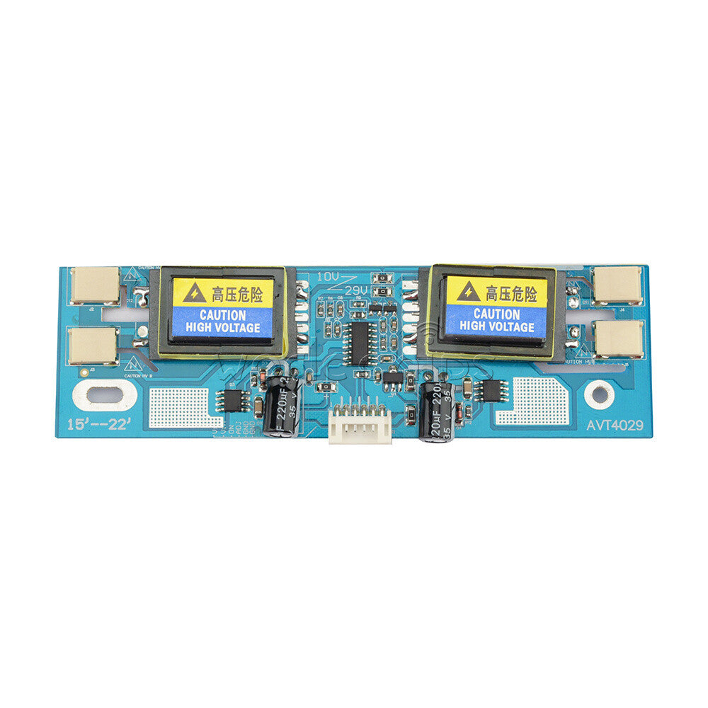 10PCS Universal CCFL Inverter LCD Monitor 4Lamp 10-30V For 15-22" Widescreen