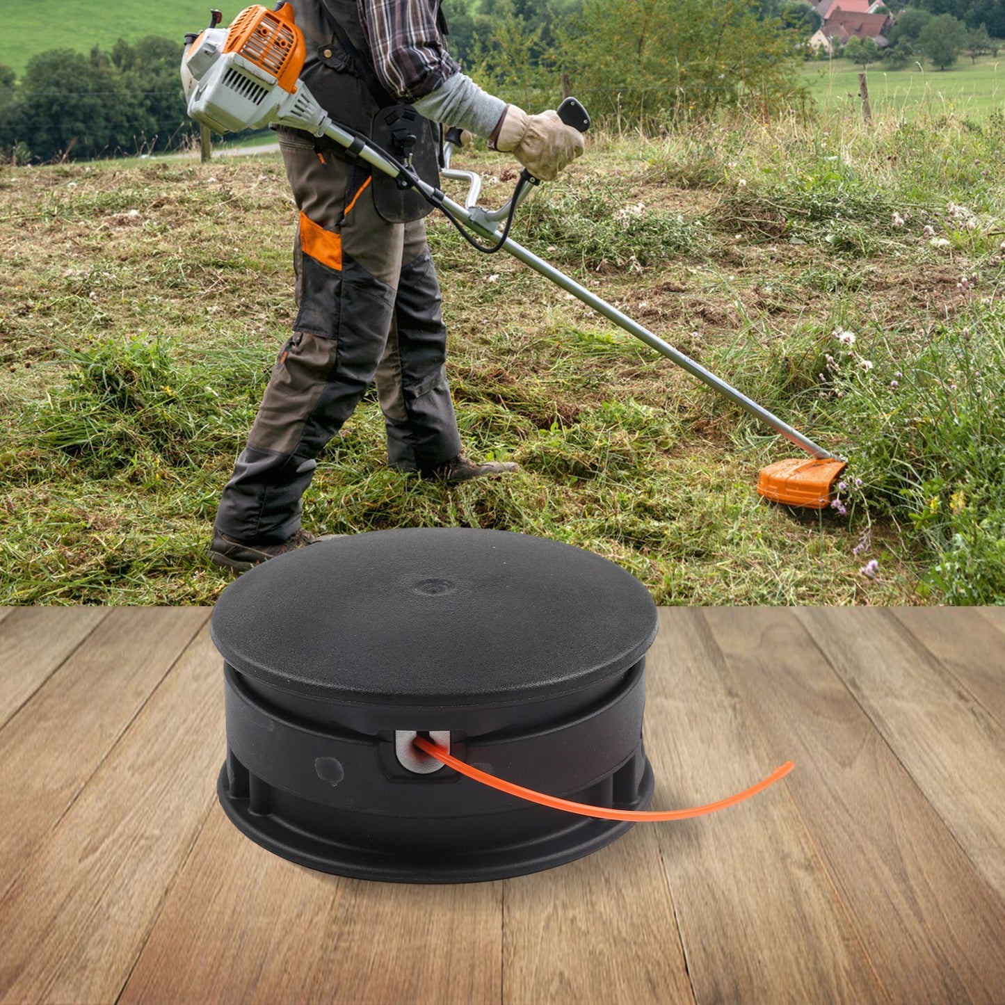 Nylon Trimmer Head for Supercut 20 2 Designed for High Efficiency Cutting