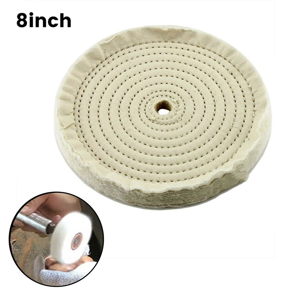 Buffing Buffing Wheel Wheel Pad For Bench Grinder 50Ply 8'' High quality
