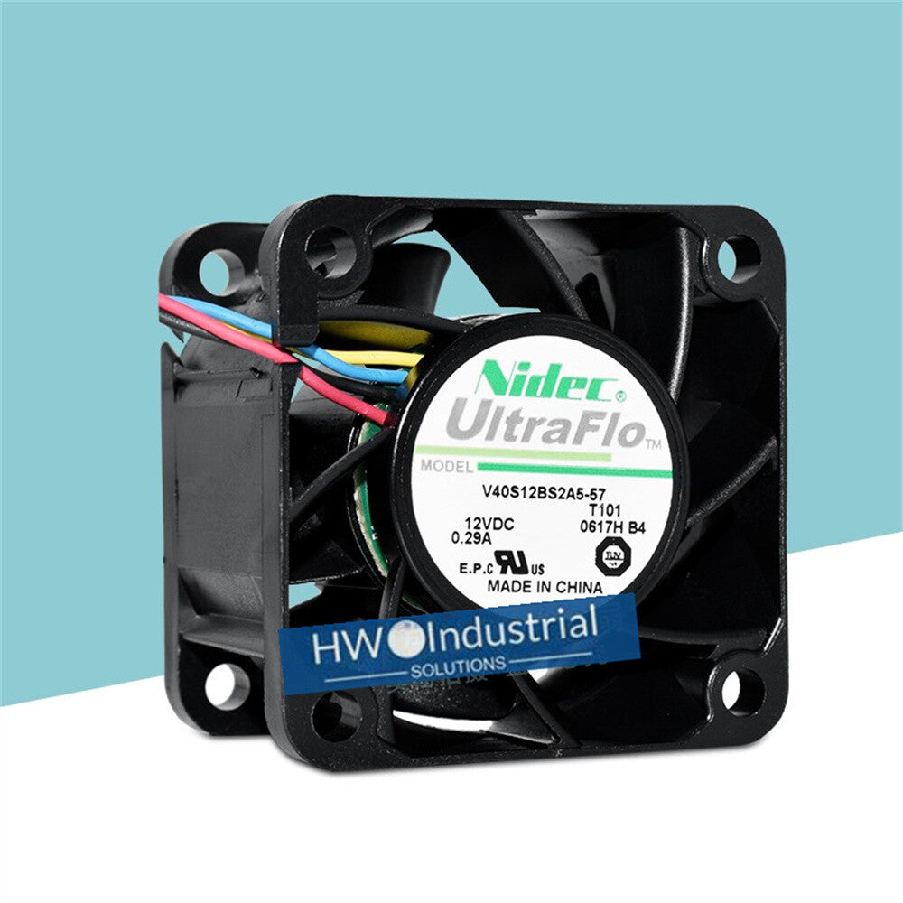 1/piece Nidec V40S12BS2A5-57 4-wire 4028 12V 0.29A 4-wire PWM Cooling Fan