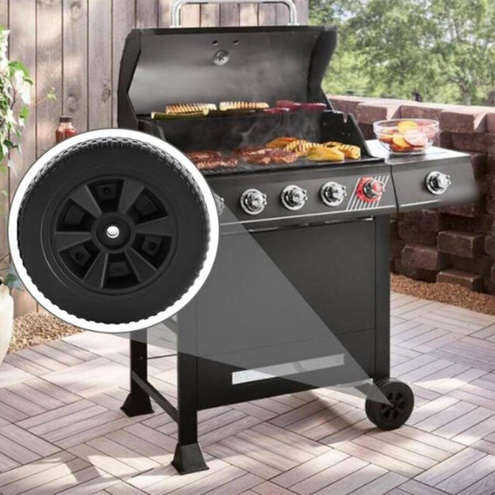 2Pcs For Charbroil Grill Wheels 7 Inch Perfect Replacement for Smooth Operation