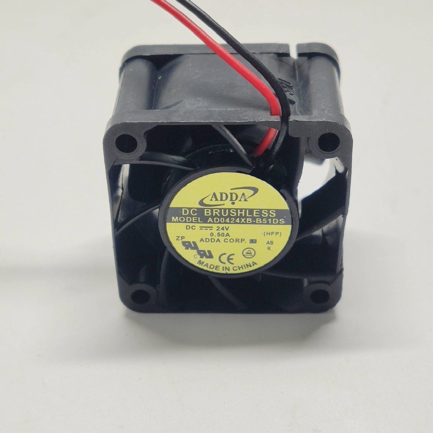 1x   Fan AD0424XB-B51DS  24V 0.50A 4028 4cm 2 pin inverter cooling  fan