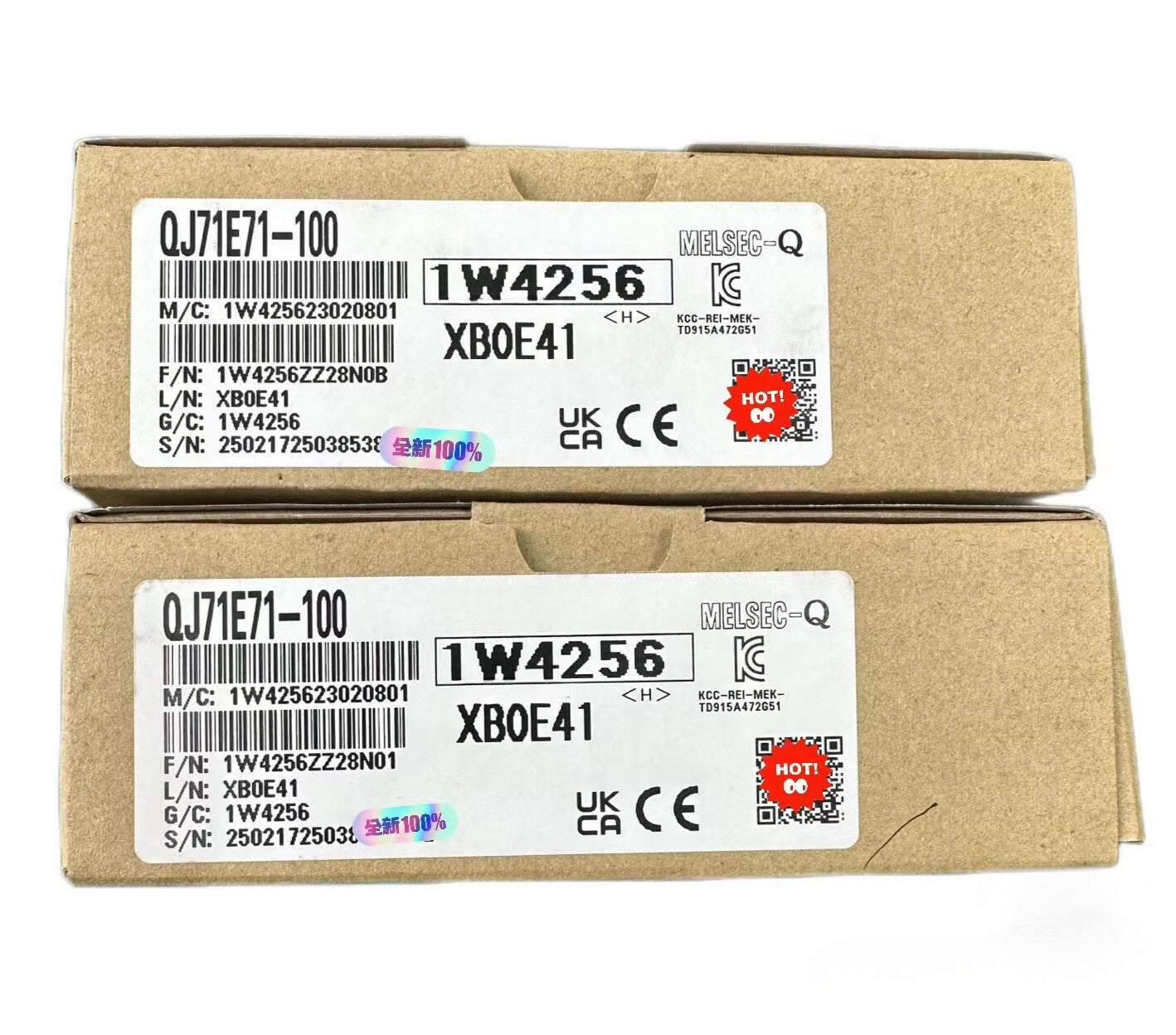 1pcs Mitsubishi QJ71E71-100 Ethernet Module