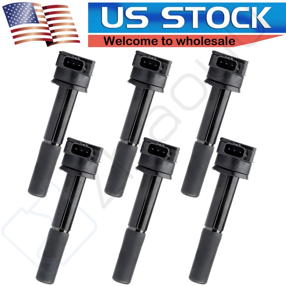 Set of 6  IGNITION COIL For 2004-2008 Mitsubishi Endeavor Galant C1505 UF481
