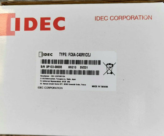 1pcs IDEC PLC Module FC6A-C40R1CEJ