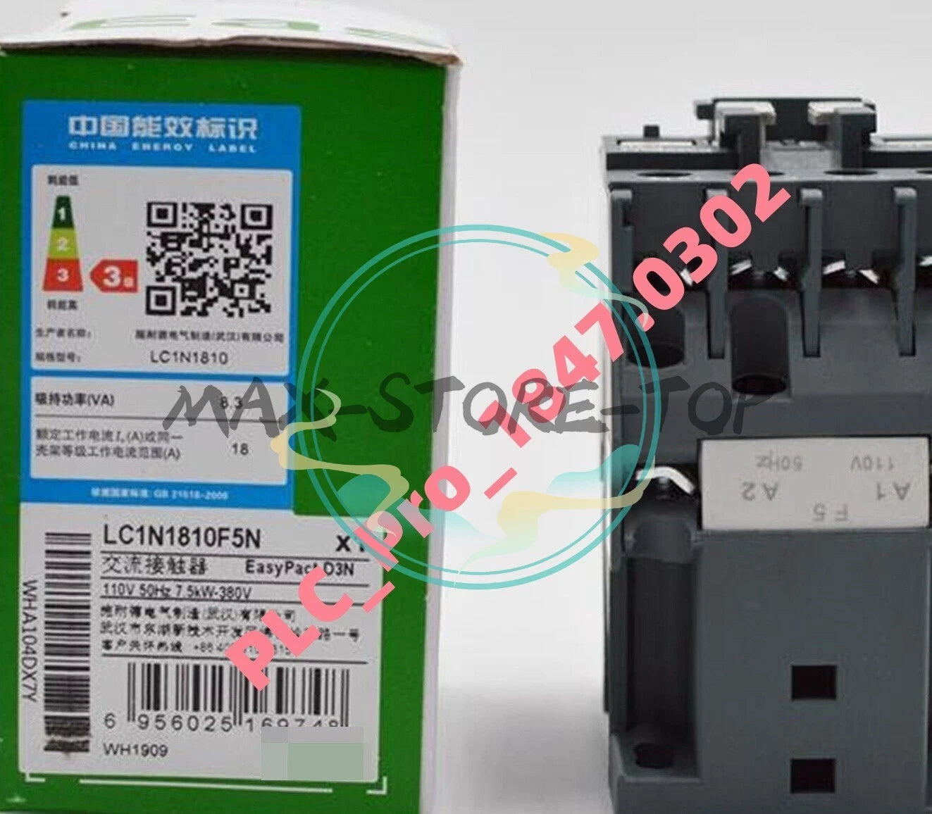 1PCS   Schneider LC1N1810F5N AC110V 18A Contactor Fast delivery