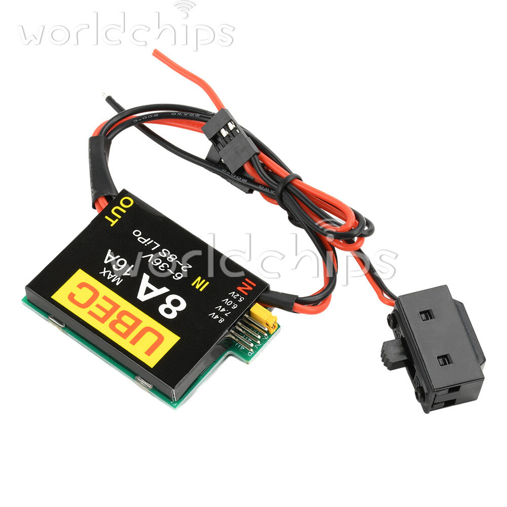 2S-8S 6-36V UBEC-8A BEC & DUAL UBEC Servo Independent Power Supply Module RC Car