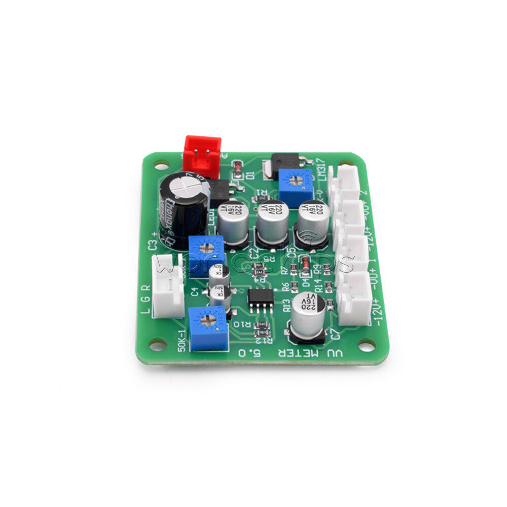 2-PACK VU Meter DB Panel Sound Level Display & Driver Board for DIY Amplifier