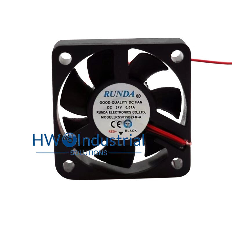 RUNDA RS5015B24M-A 24V 0.07A 5CM 5015 Chassis Cooling Fan
