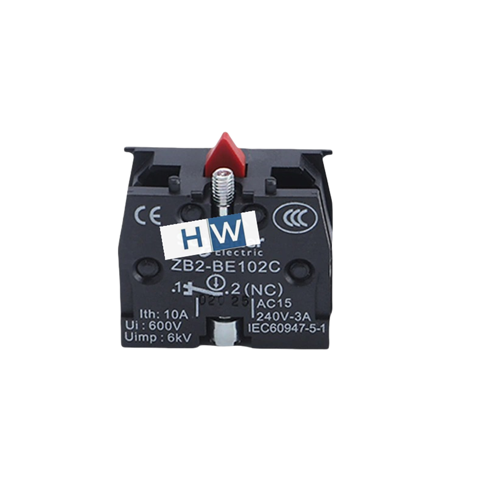 5/Piece  ZB2BE102C ZB2-BE102C 1NC Normally Closed Button Contact Module