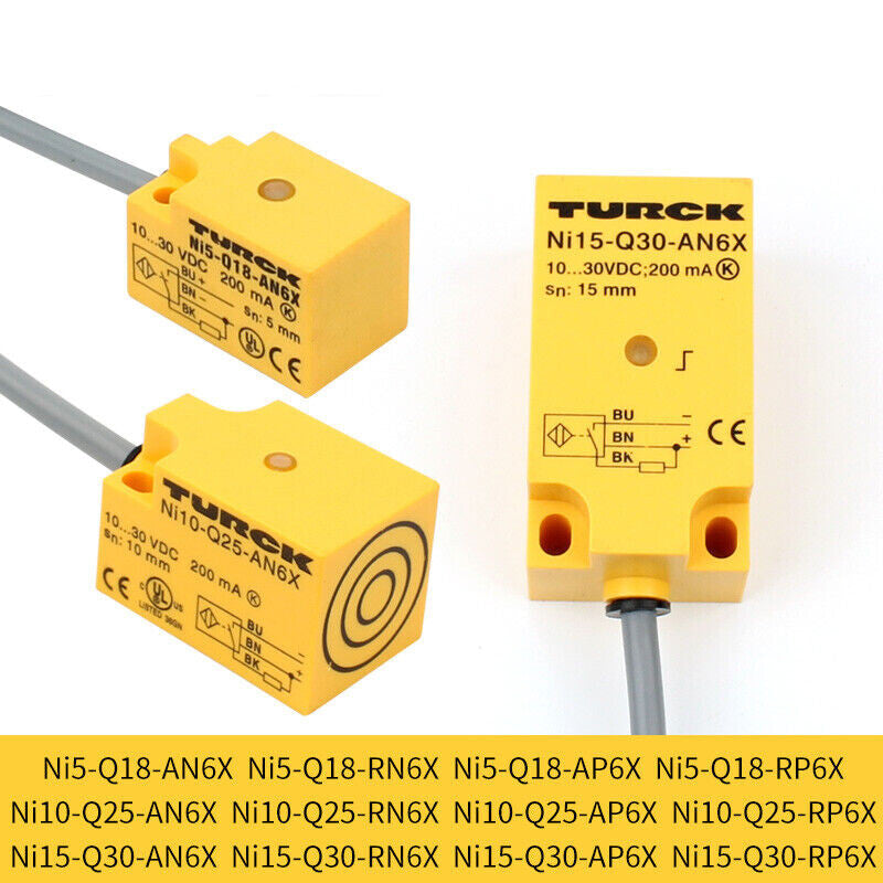 FOR TURCK proximity switch sensor Ni5-Q18 Ni10-Q25 Ni15-Q30-AN6X/AP6X