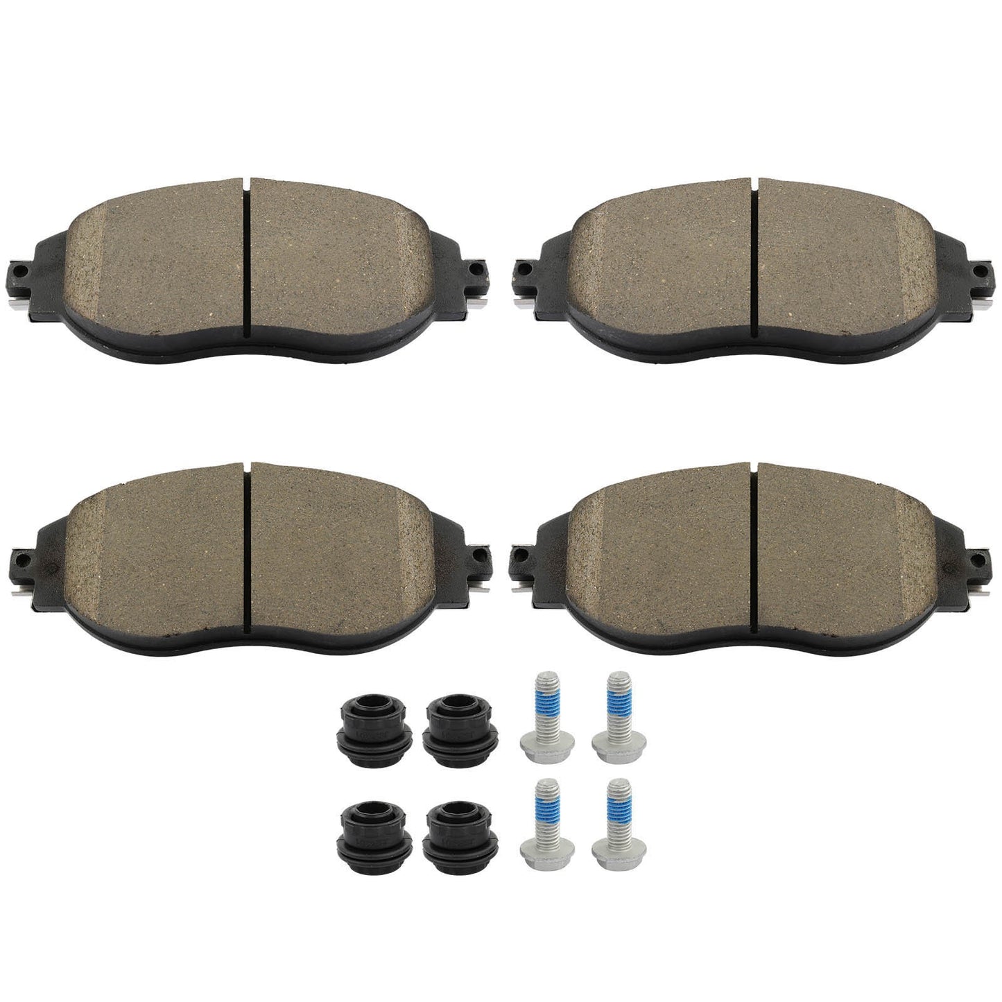 4X Front Ceramic Brake Pad for Volkswagen Arteon Tiguan 2019-2022 Audi Q3