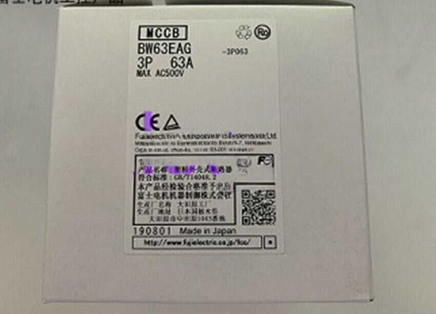 1 PCS  Fuji BW63EAG-3P063 Circuit Breaker
