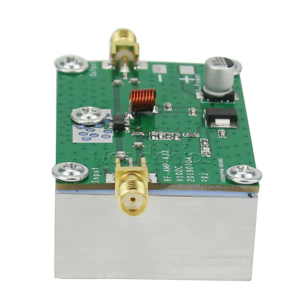 433MHz 8W Digital Power Amplifier Board RF HF High Frequency Amplifier Control