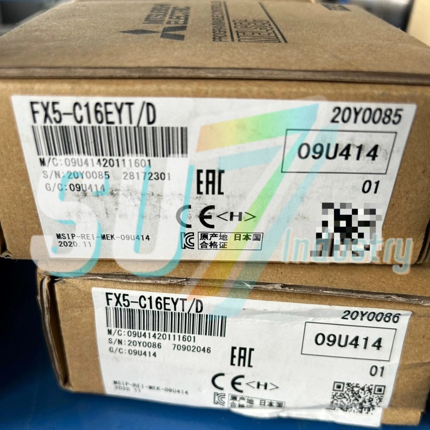 Mitsubishi FX5-C16EYT/D PLC module FX5-C16EYT-D FX5C16EYTD#1pcs