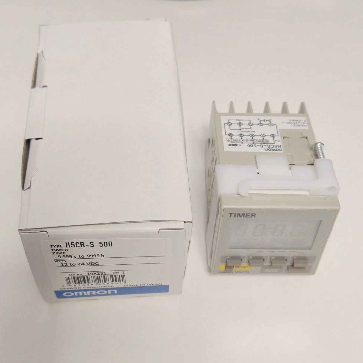 1PCS  time relay   H5CR-S-500 12-24VDC