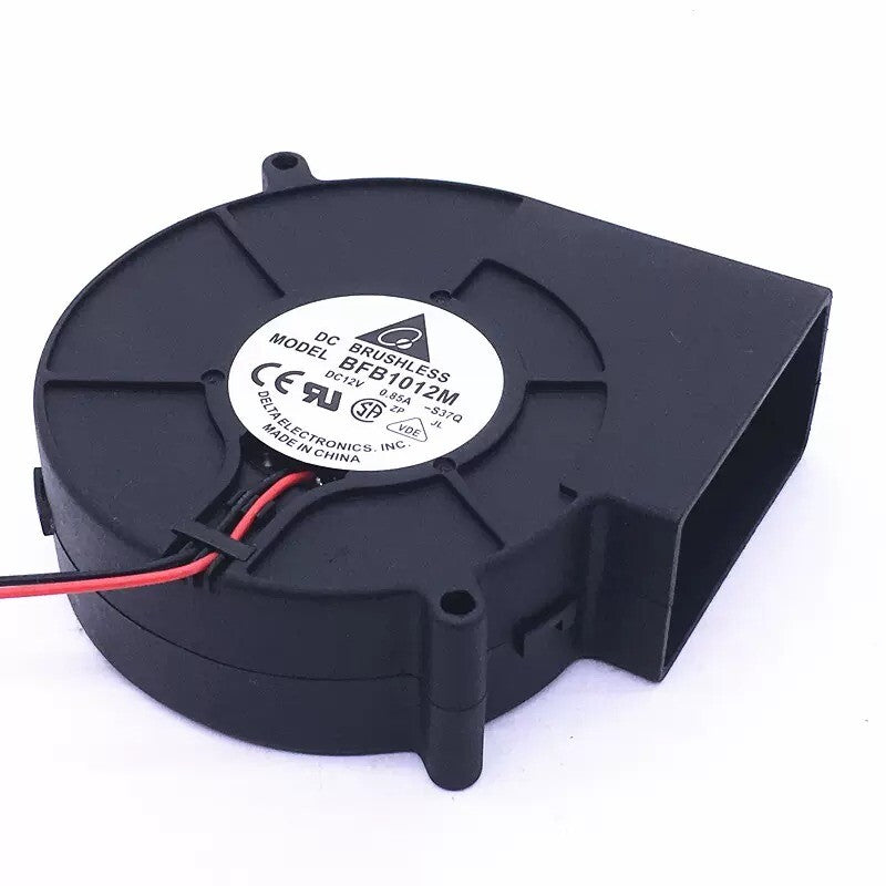 1/piece Delta  BFB1012M 12V 0.85A 2-wire 9733 Centrifugal Turbine Blower Fan