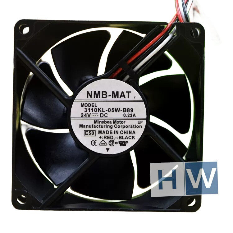 NMB-MAT 3110KL-05W-B89 24V 0.23A 8025 8CM High Air Flow Inverter Cooling Fan