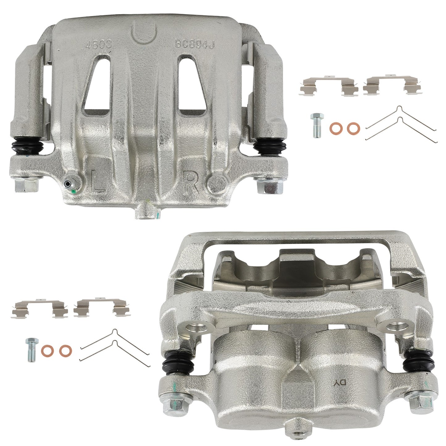 Front Left Right Brake Calipers 2Pcs For 2004-2017 Nissan Quest 19B3106 19B3107
