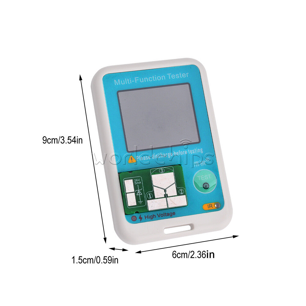 Multi-function MTT-V1 High Precision Transistor Tester Diode Type-C USB Charging