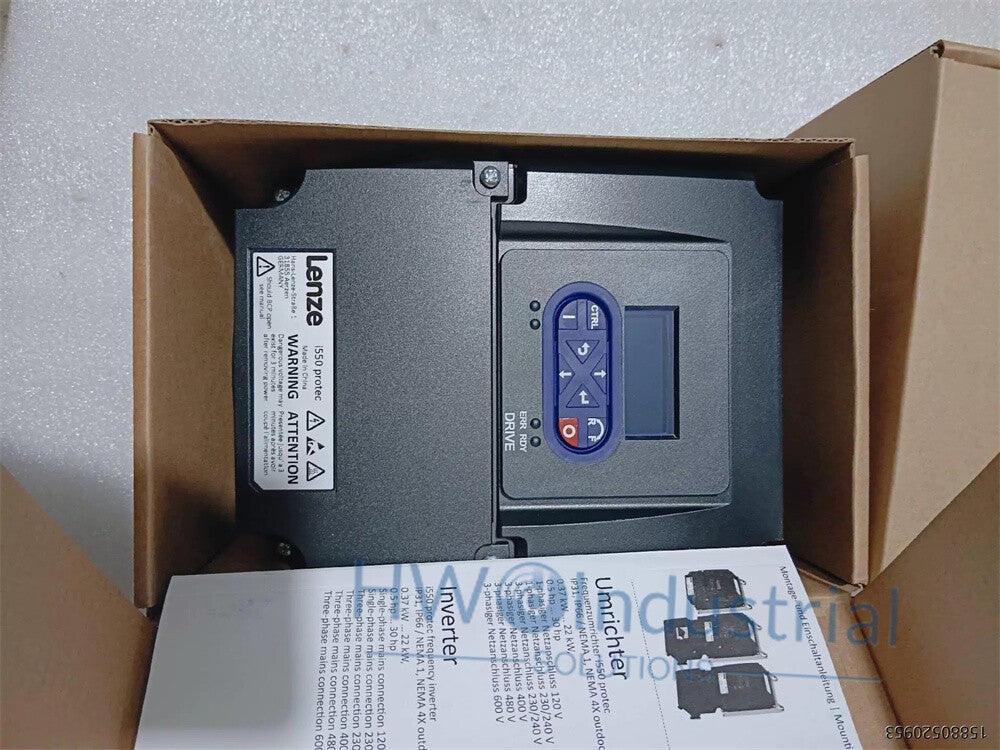1/Piece Lenze i550 Protect Inverter I55AP175F00710K0LS Three-phase 380V 0.75KW