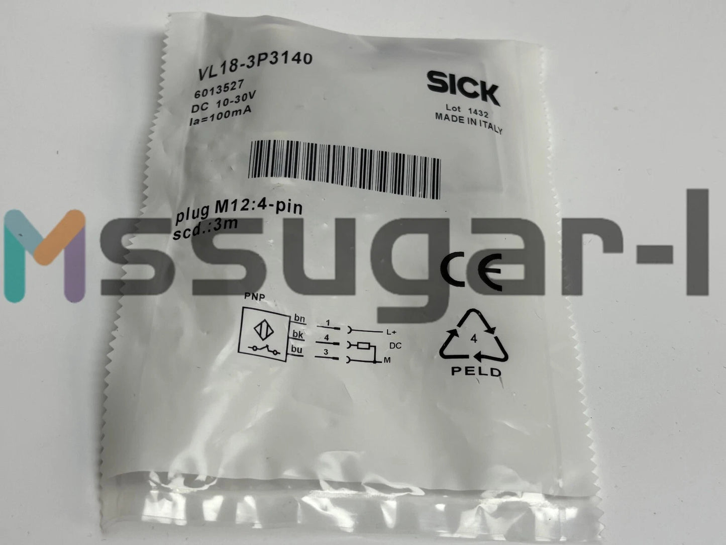 1PCS   SICK VL18-3P3140 (VL183P3140) Sensor&Proximity Switch #P