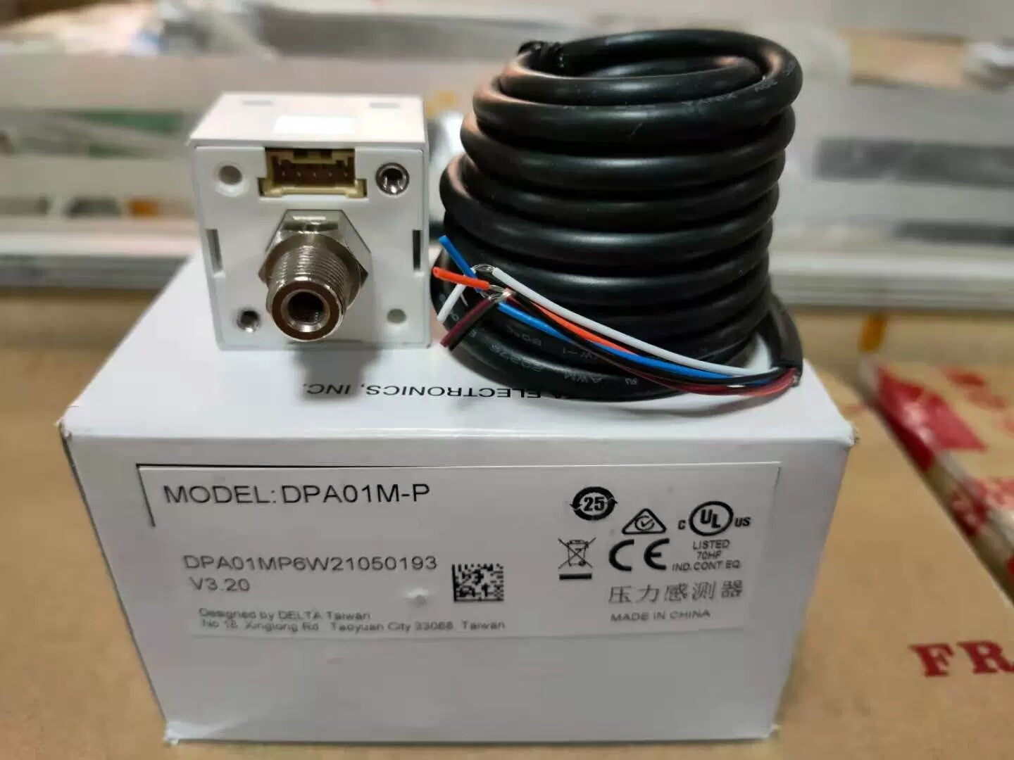 Delta Pressure Switch DPA01M-P Pressure Sensor Negative pressure -100~100KPa