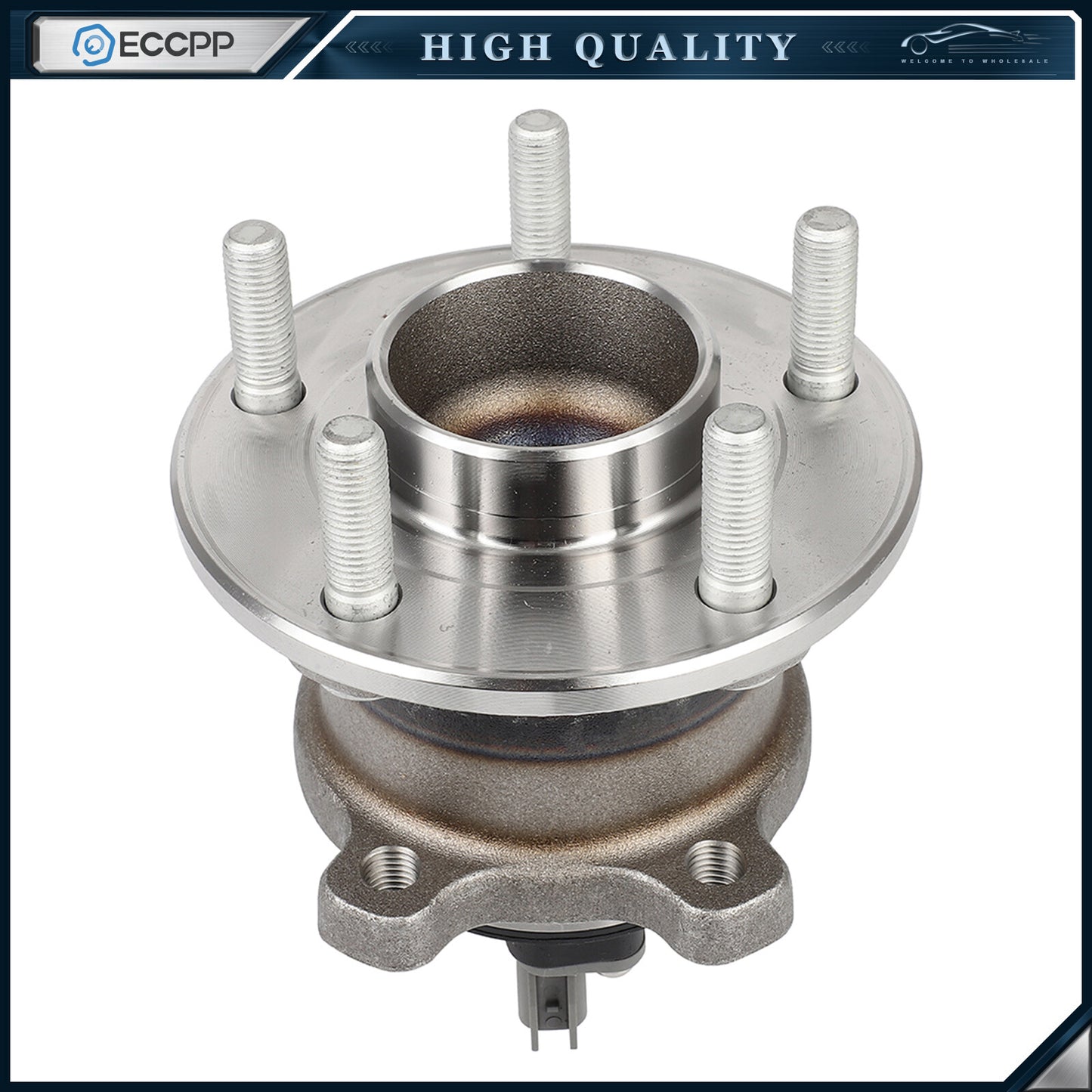 1Pc Wheel Hub Bearing Rear FWD For 2013-2019 Ford Escape with Automated Parking