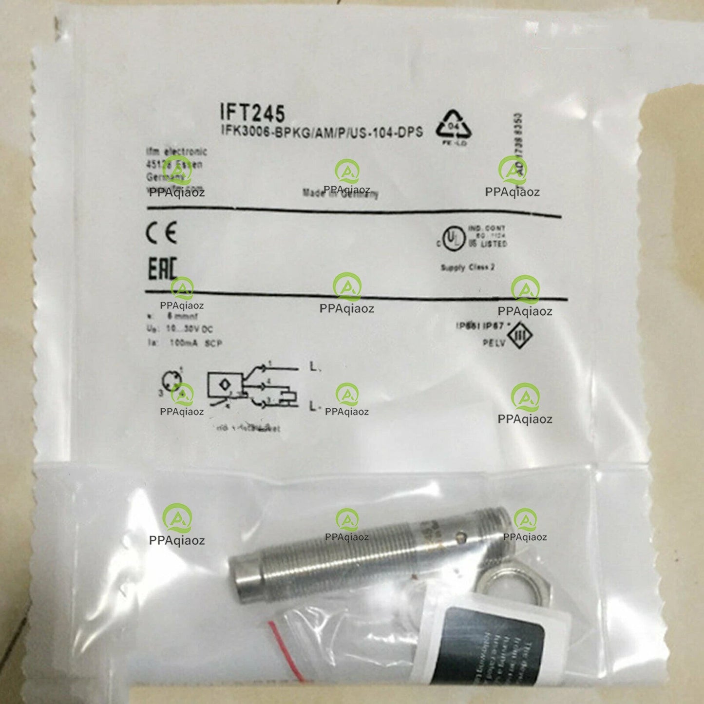 1PC  IFM IFT245 Proximity Switch Sensor Free Shipping