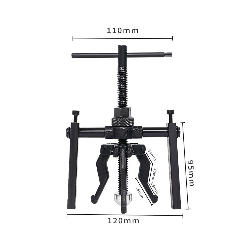 Effortless Car Roller Repair High strength 3Jaw Puller for Inner Bearings