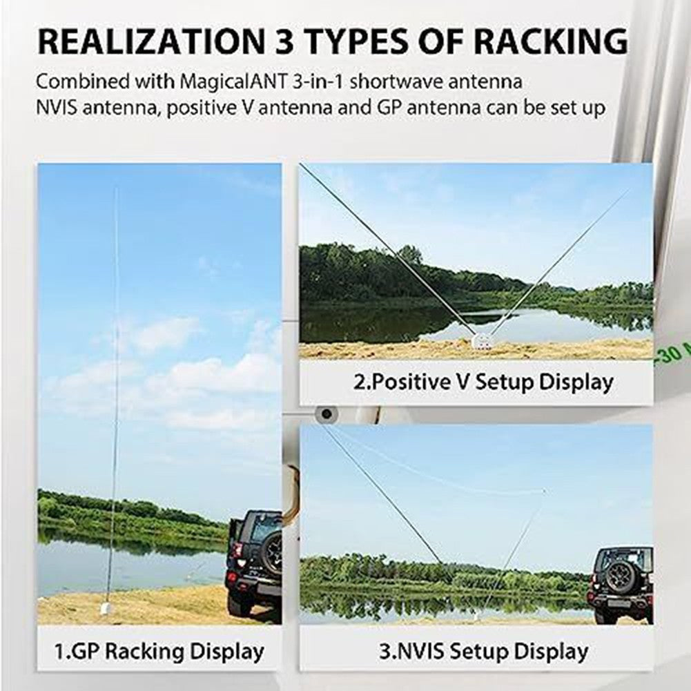 5.6M/18.4FT For GP Telescopic Antenna/Ham Radio Shortwave Antenna/Yagi-Antenna