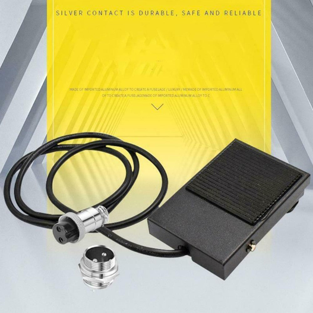 Practical Foot Pedal Spot Welded 2/3-pin Accessories Anti-skid Cutting