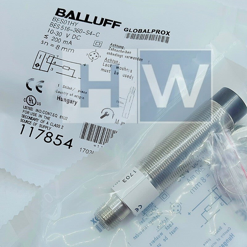 1PC BALLUFF BES01HY Inductive Sensor Proximity Switch BES 516-360-S4-C