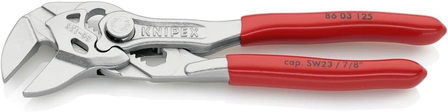 Pliers Wrench Set, Self-Locking Jaw, Chrome Finish, Forged Steel