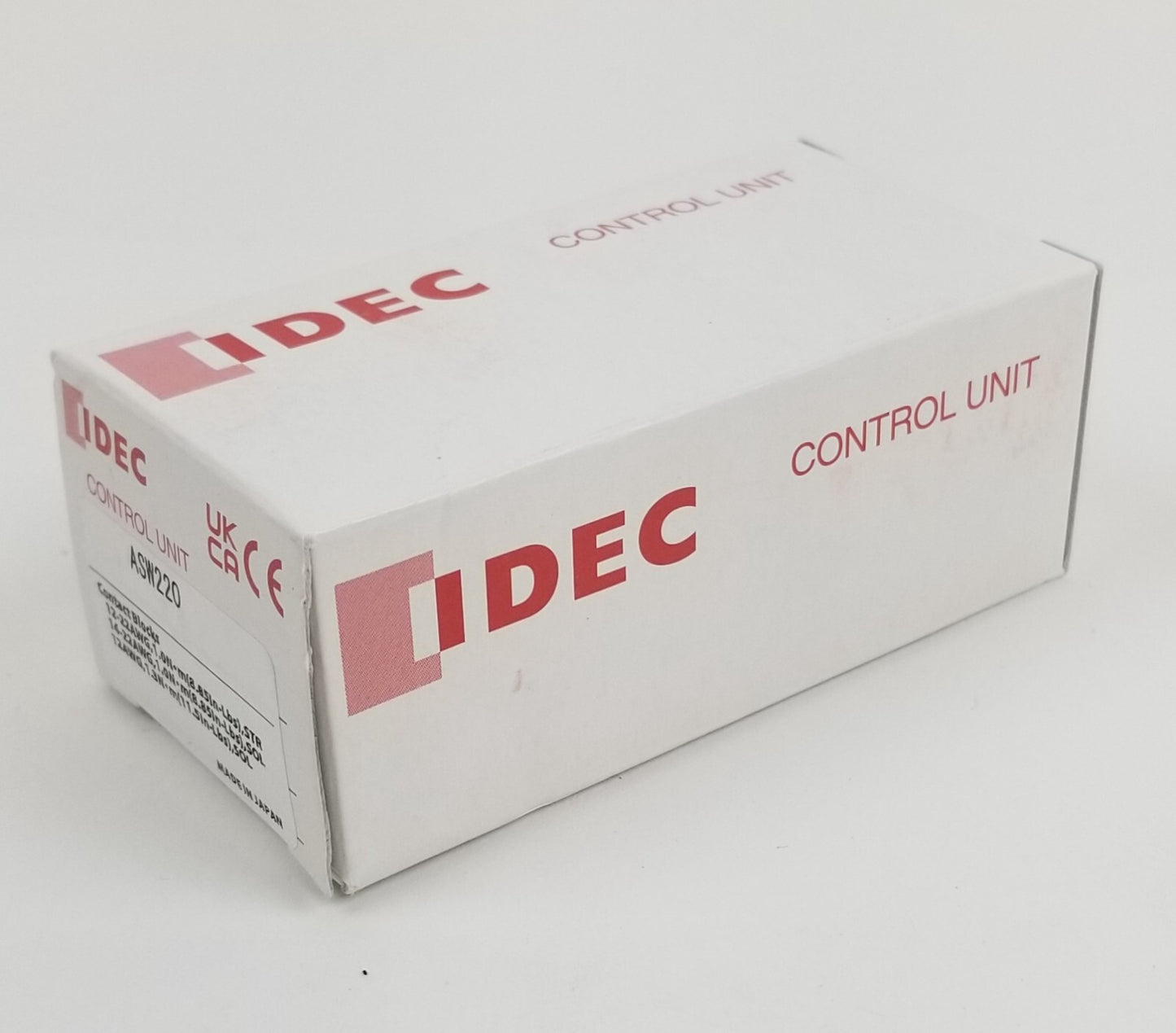 1PCS  IDEC ASW220 Selector Switch 2-Position Maintained 2NO Panel Mnt 22mm