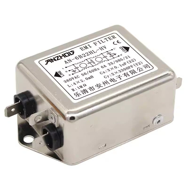1PC  AN-10B22HL 10A 250V Double Section High Performance Power Filter