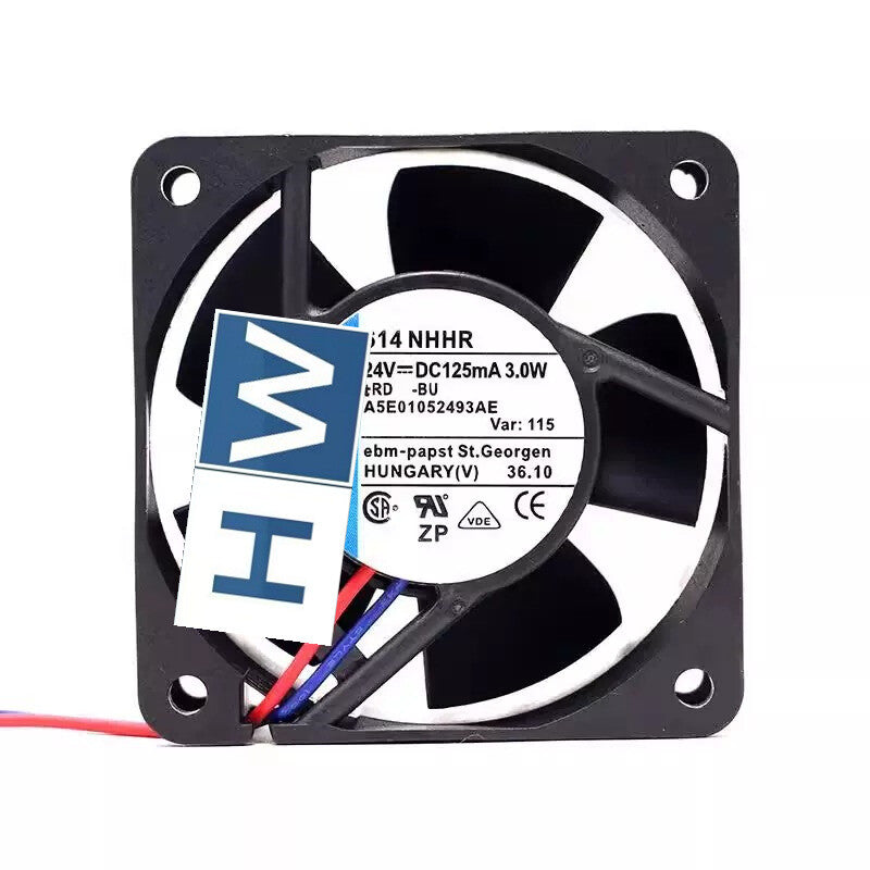 1PC  614-NHHR 614NHHR 6025 24V 3.0W Inverter Cooling Fan